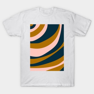 Curved stripes I T-Shirt